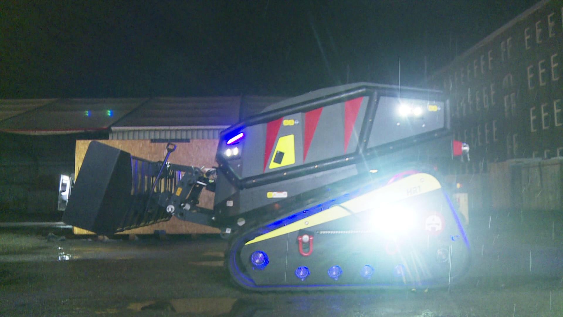 Nach Großbrand im Hamburger Hafen: Einsatz von Spezialrobotern