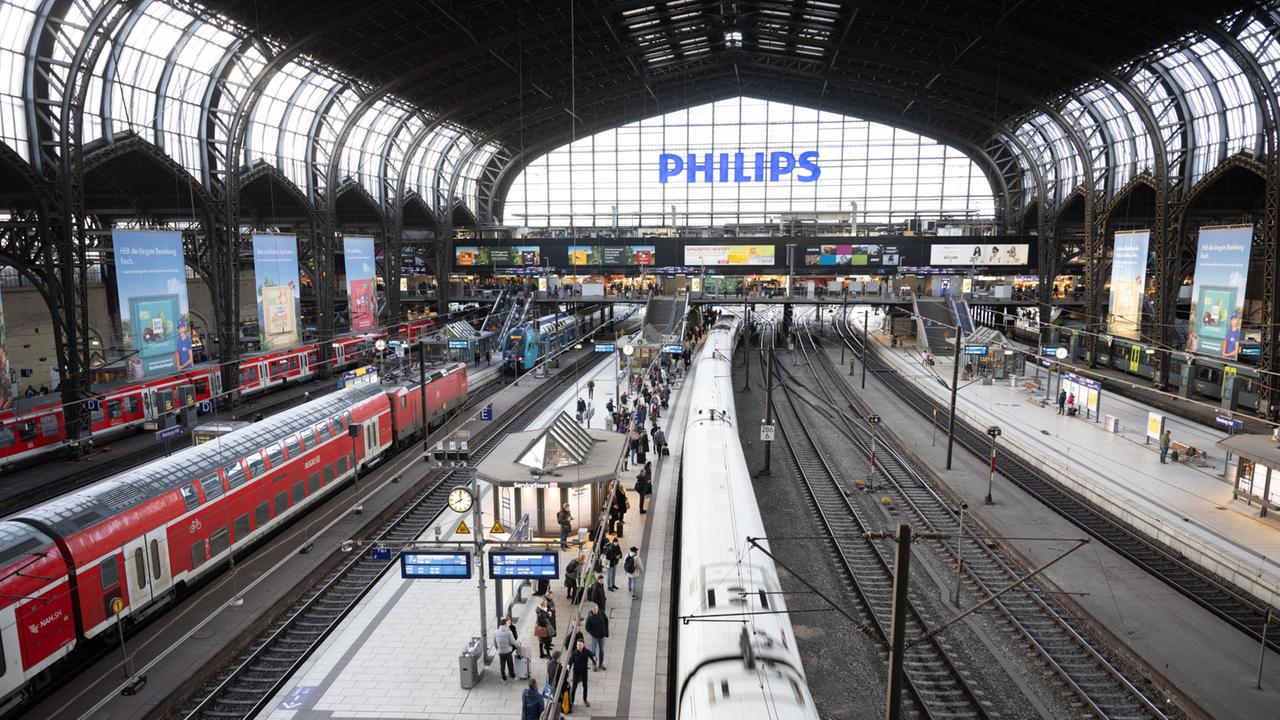 Zugausfälle am Hamburger Hauptbahnhof