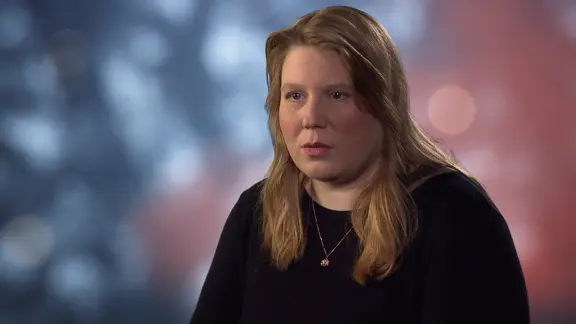 Patientin im Interview