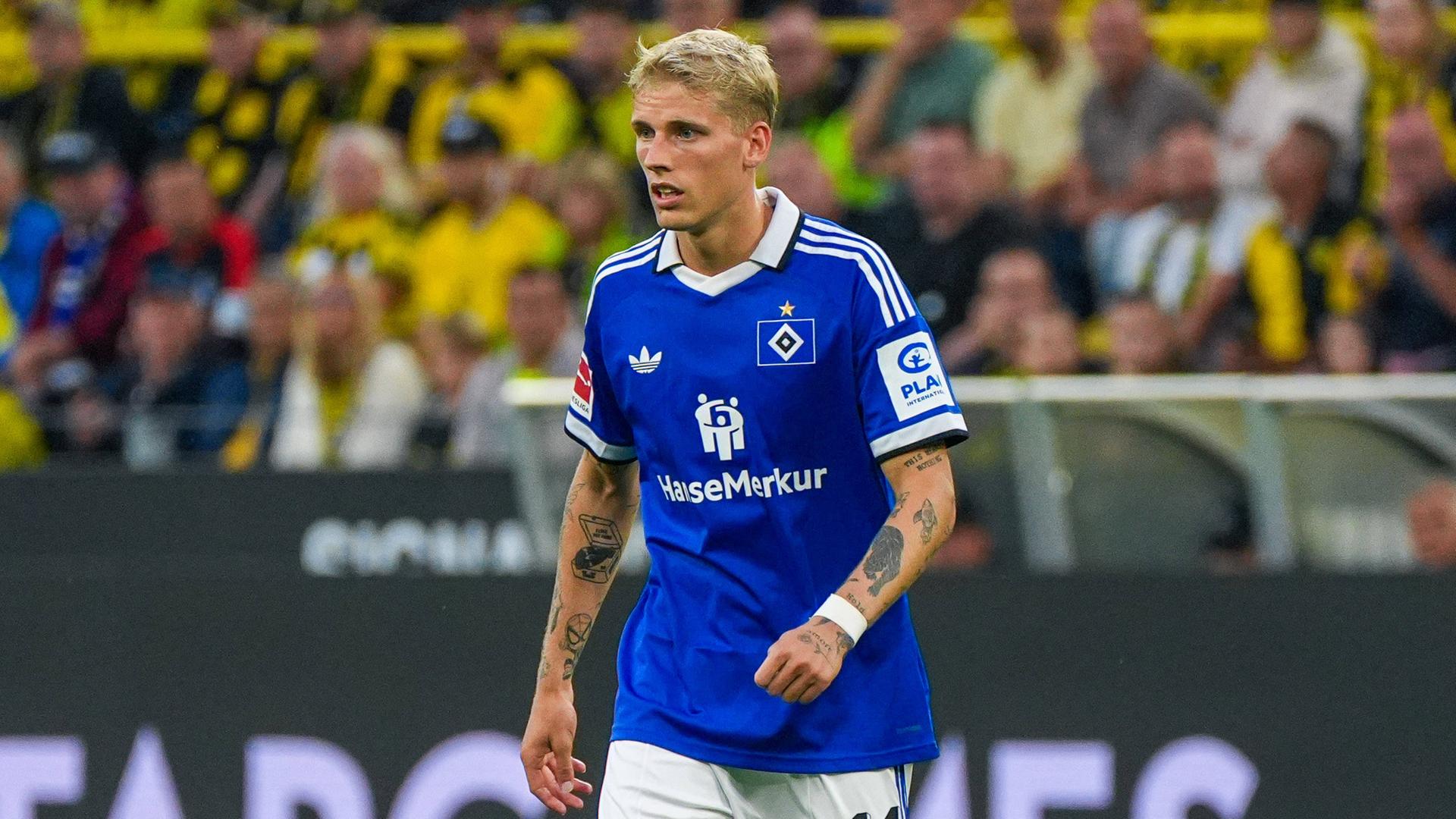 HSV-Spieler Albert Groenbaek | IMAGO / Steinsiek.ch