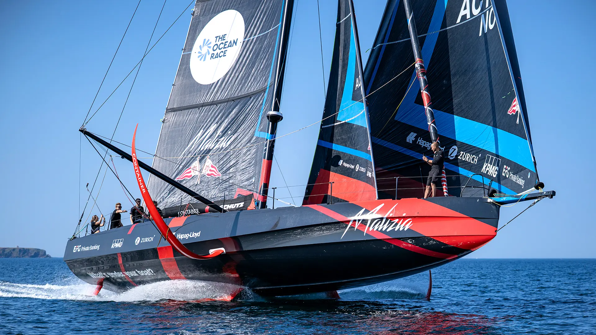 News-Blog Ocean Race: Rückstand für Herrmanns Malizia wächst