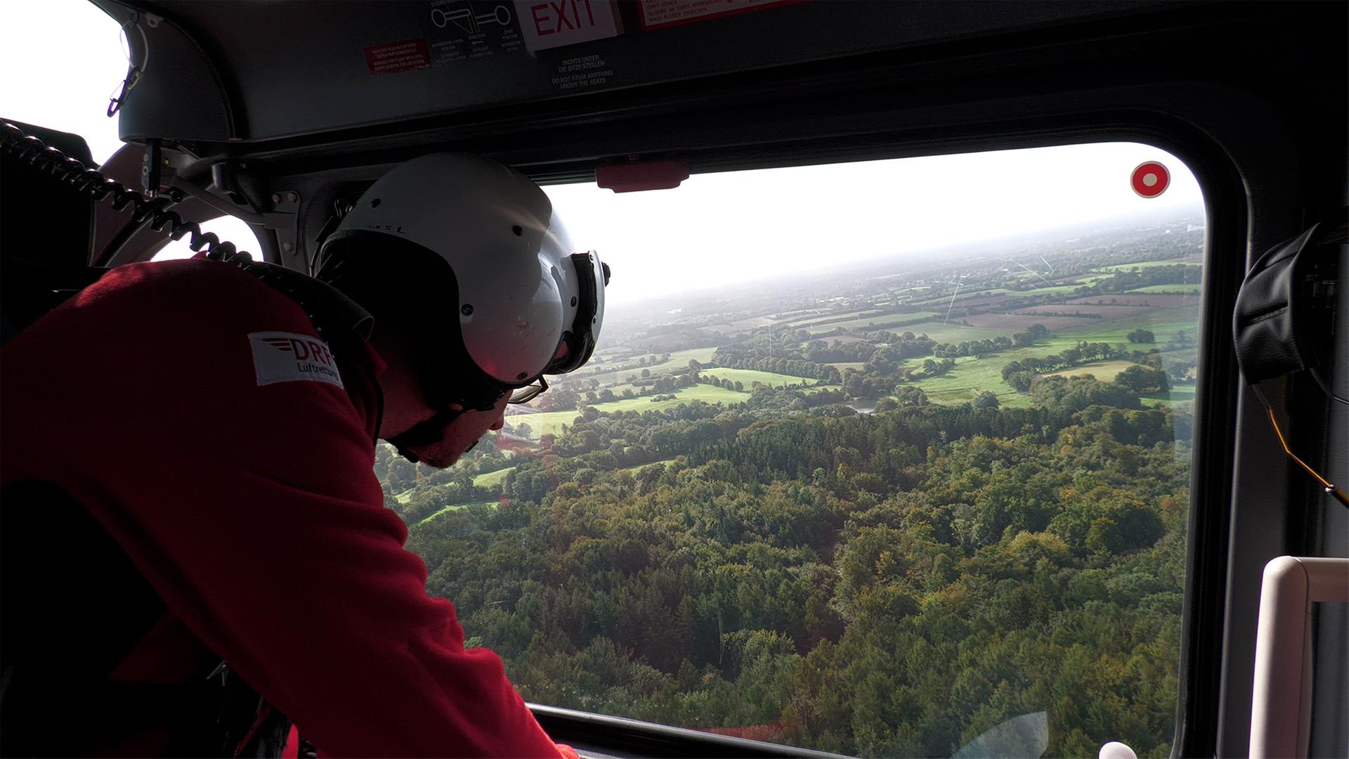 Schwerin: Suche mit Helikopter erfolgreich