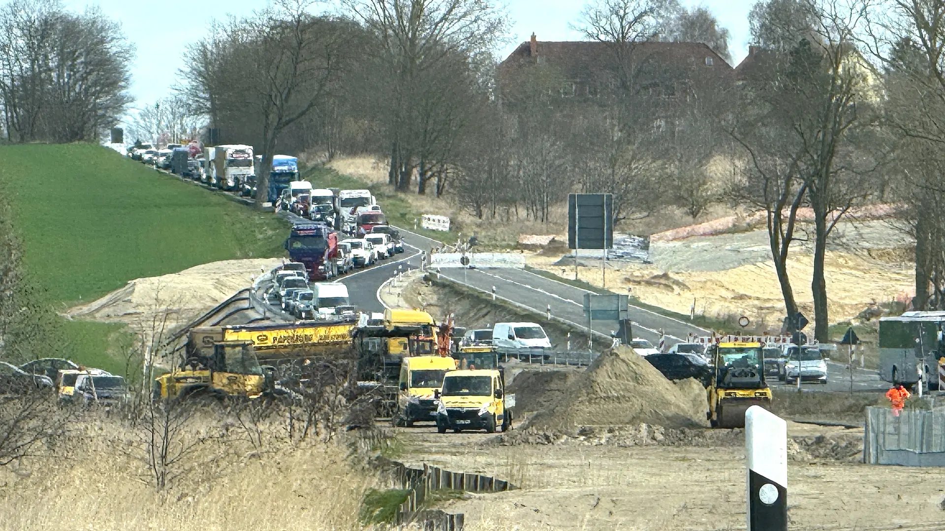 Stau Wolgast Aktuell