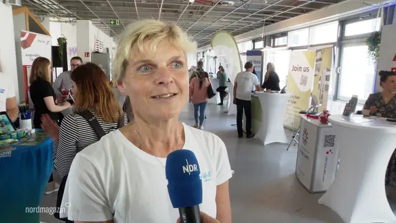 Kathrin Hoffmann von der Wirtschaftsförderung Schwerin.