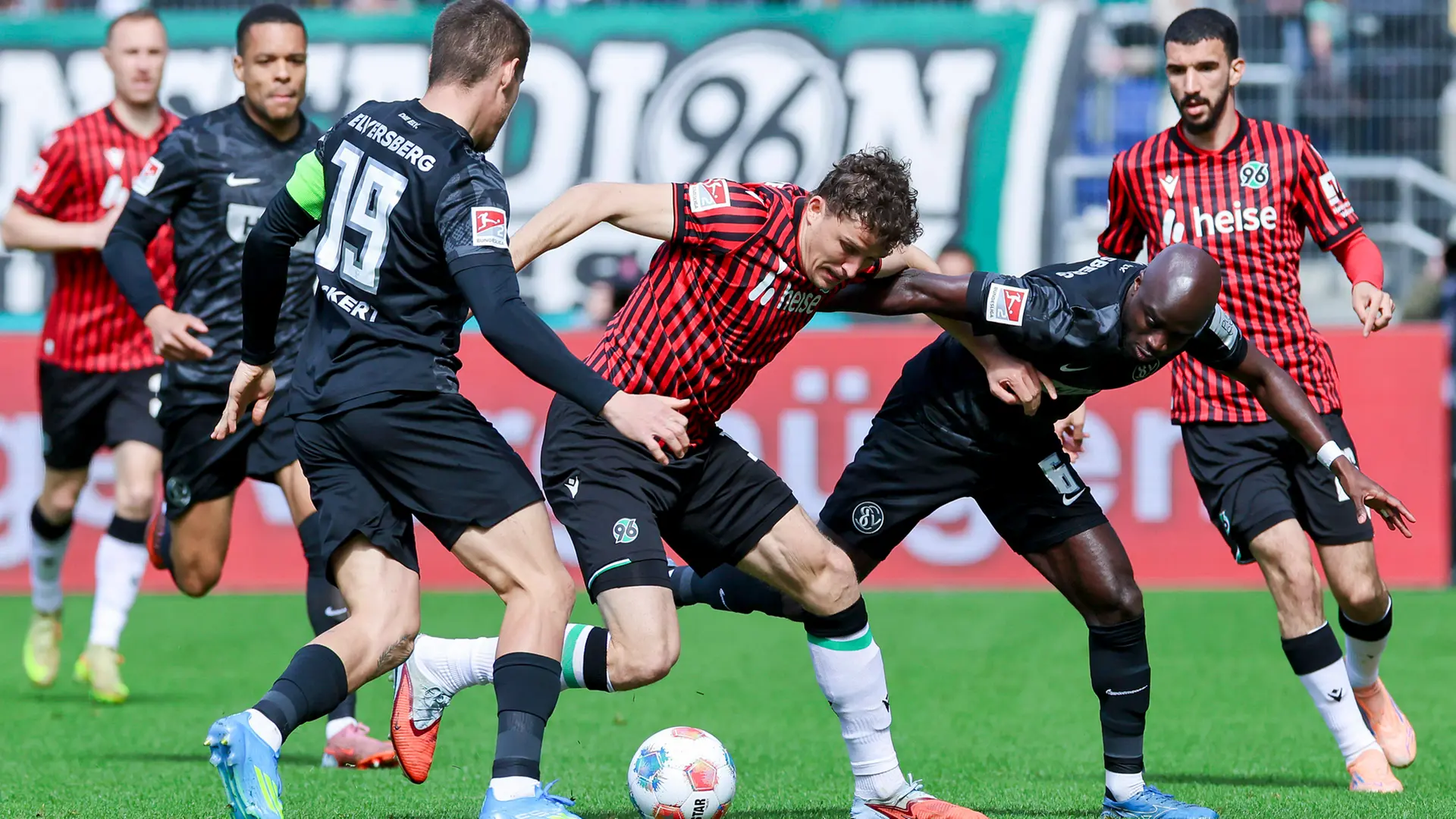 Elversberg bestraft Chancenwucher - Hannover 96 lässt Punkte liegen