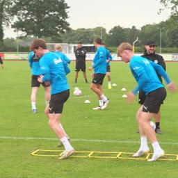 Trainingseinheit von Holstein Kiel.
