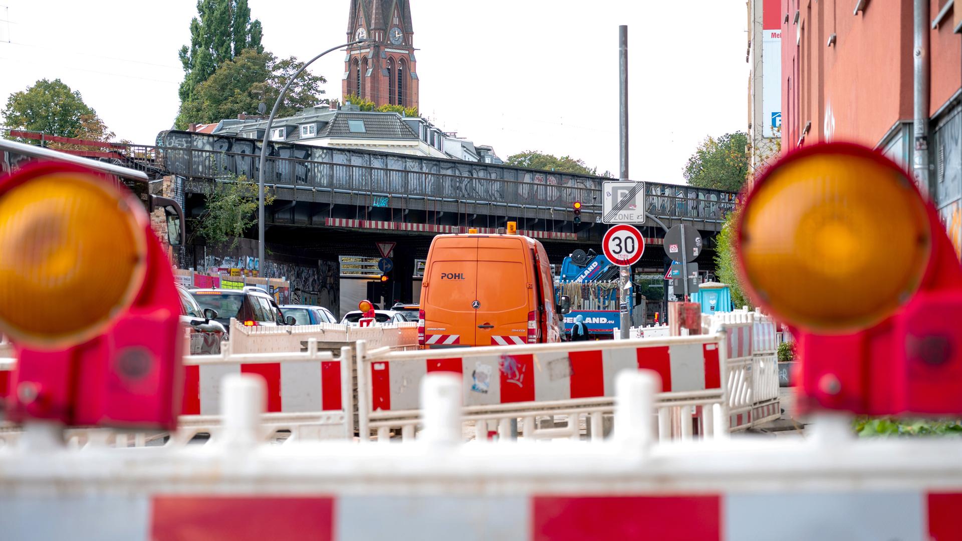 Hamburg bekommt im Sommer viele weitere Baustellen Hamburg bekommt im Sommer viele weitere Baustellen