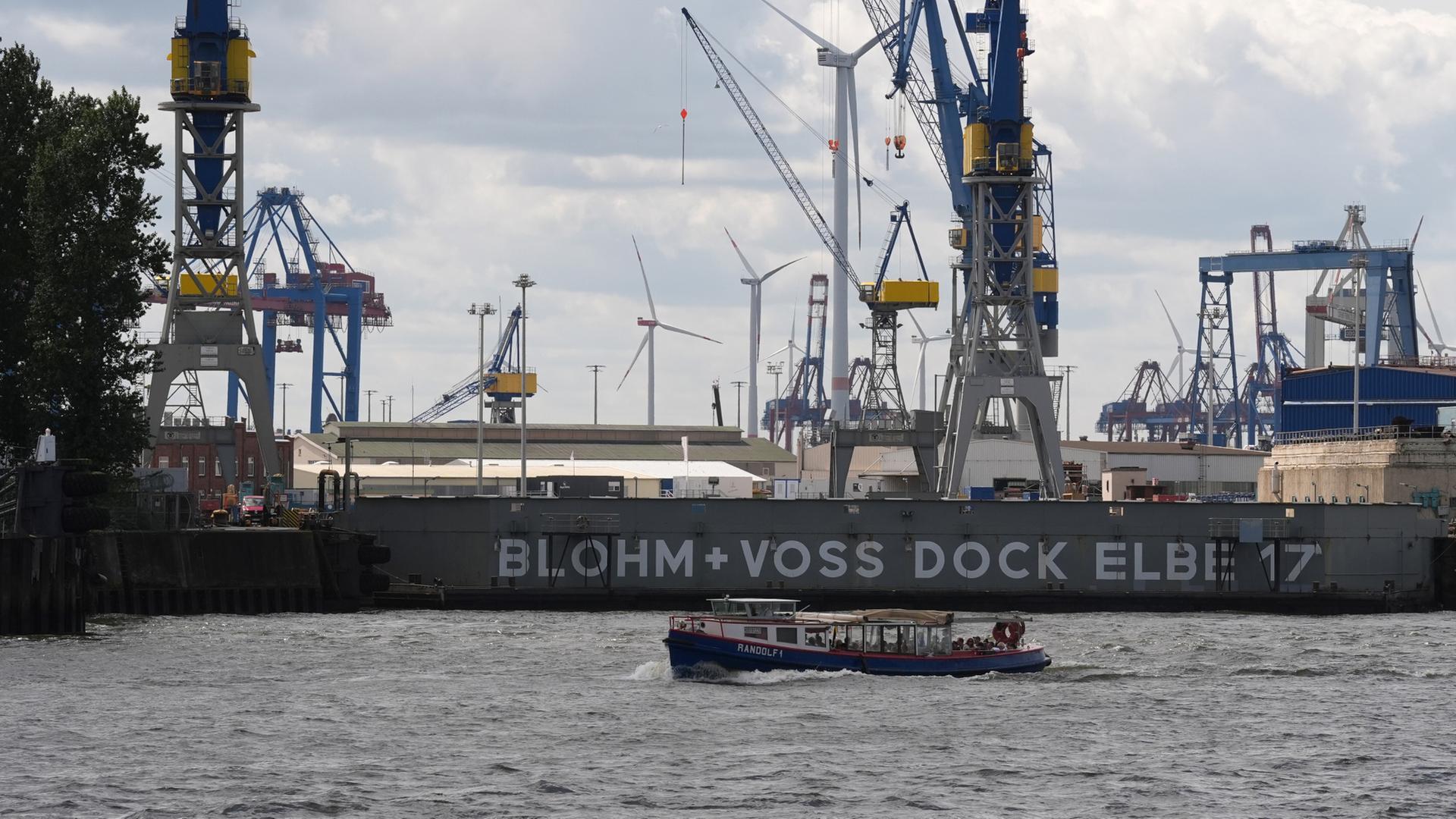 Hamburger Werft Blohm + Voss möglicherweise vor Verkauf