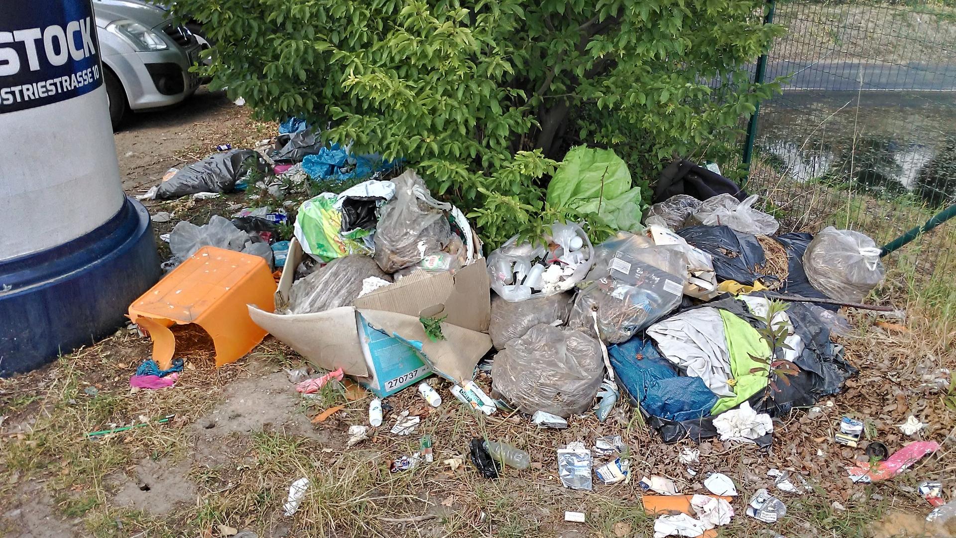 Immer größere Müllberge in Rostock