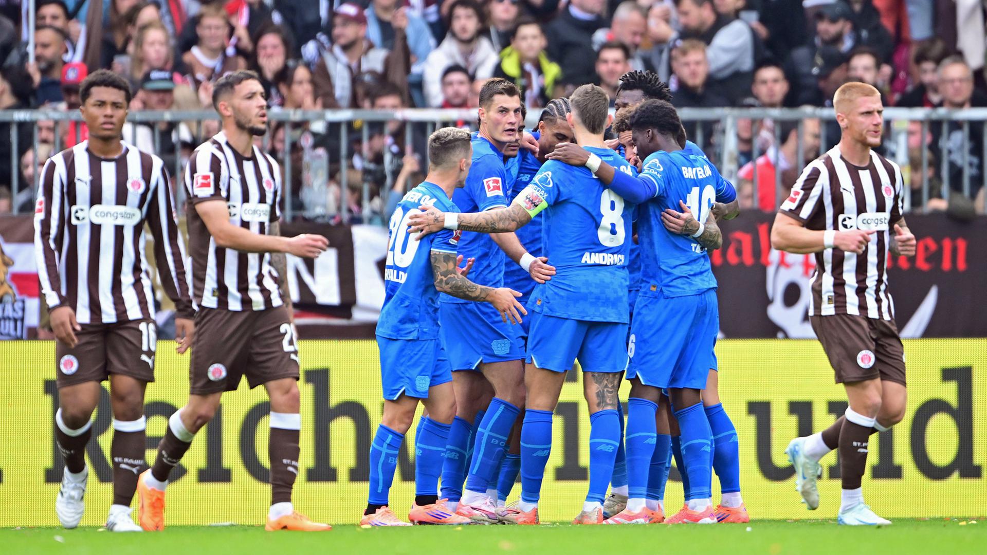 FC St. Pauli verliert unglüklich gegen Bayer Leverkusen
