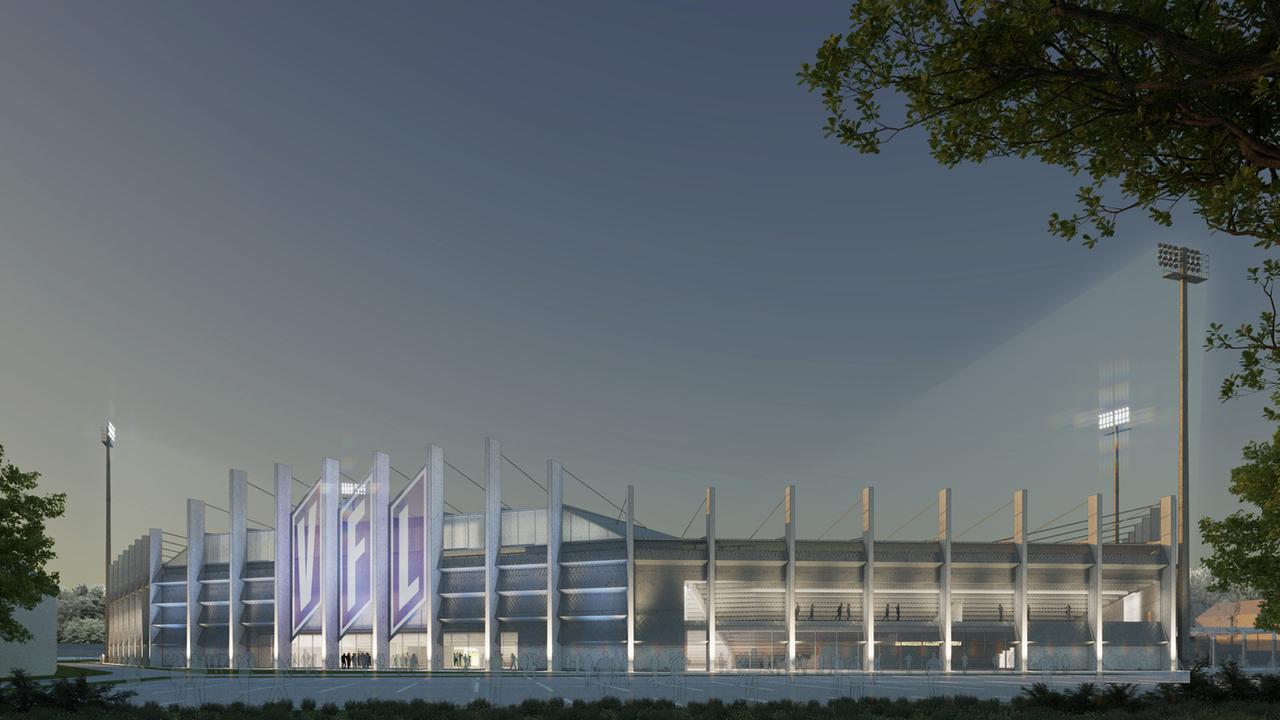 So soll das Stadion Bremer Brücke in Osnabrück nach der Sanierung aussehen