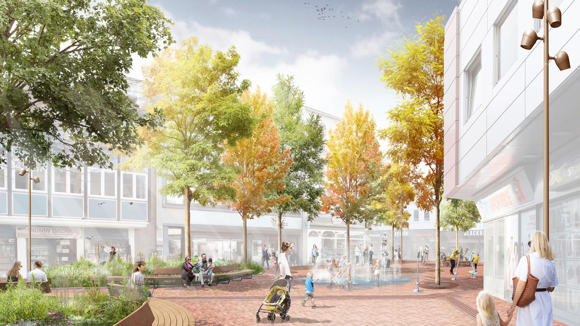 Hamburg-Harburg: Lüneburger Straße wird neu gestaltet