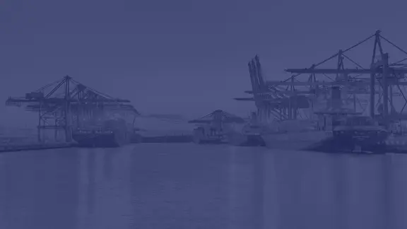 Άποψη του λιμανιού του Αμβούργου