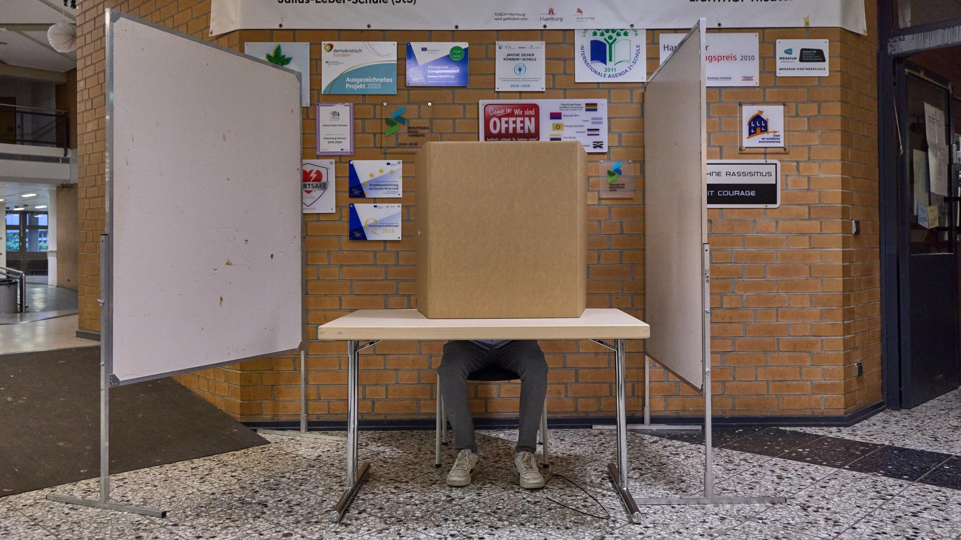 Volksentscheide in Hamburg: Mehr als ein Drittel der Stimmen abgegeben