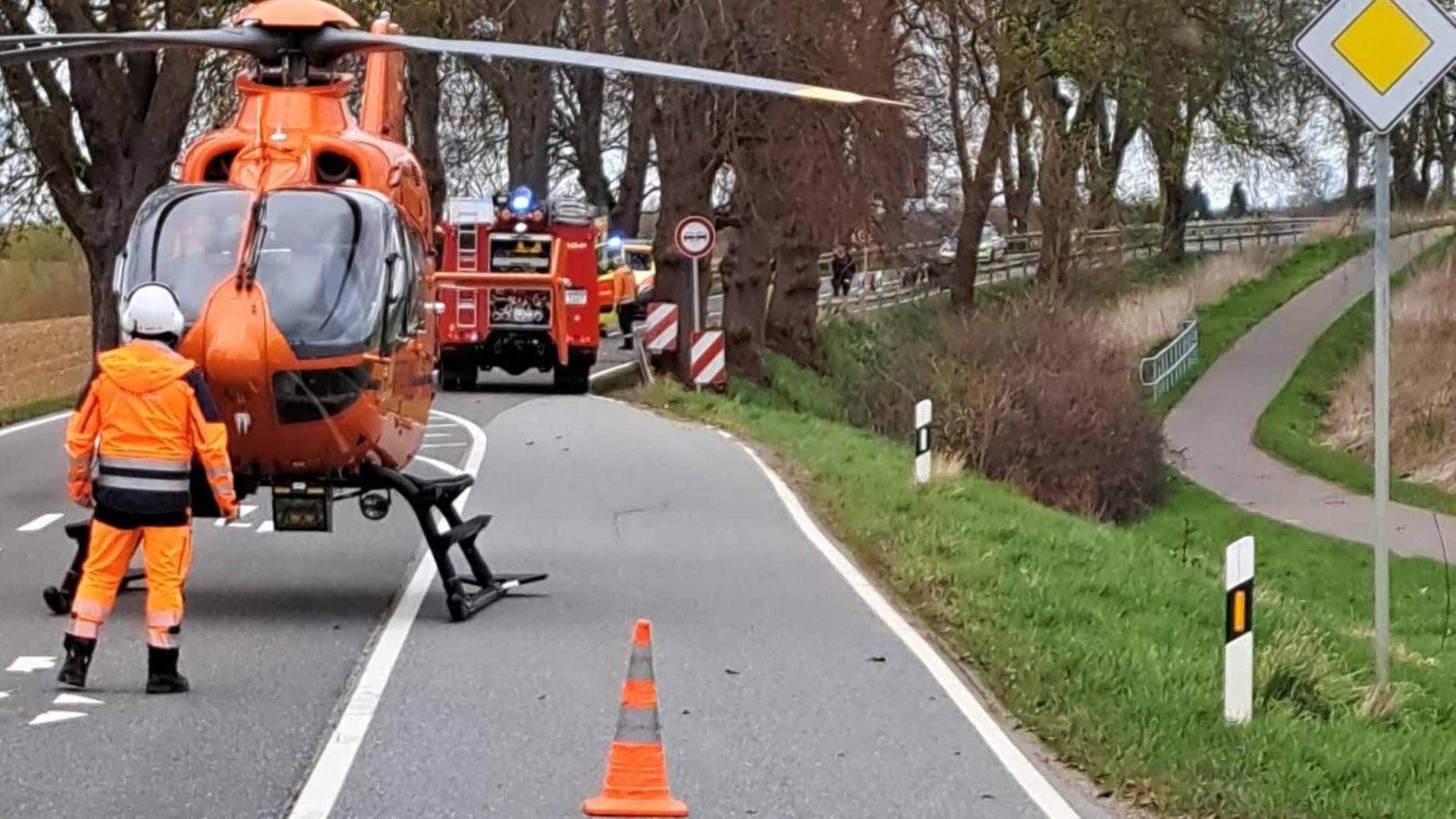 Motorradfahrer stirbt bei Unfall auf der B 208