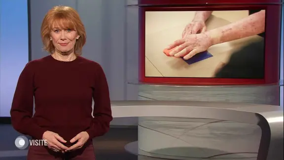 Moderatorin Vera Cordes im Studio