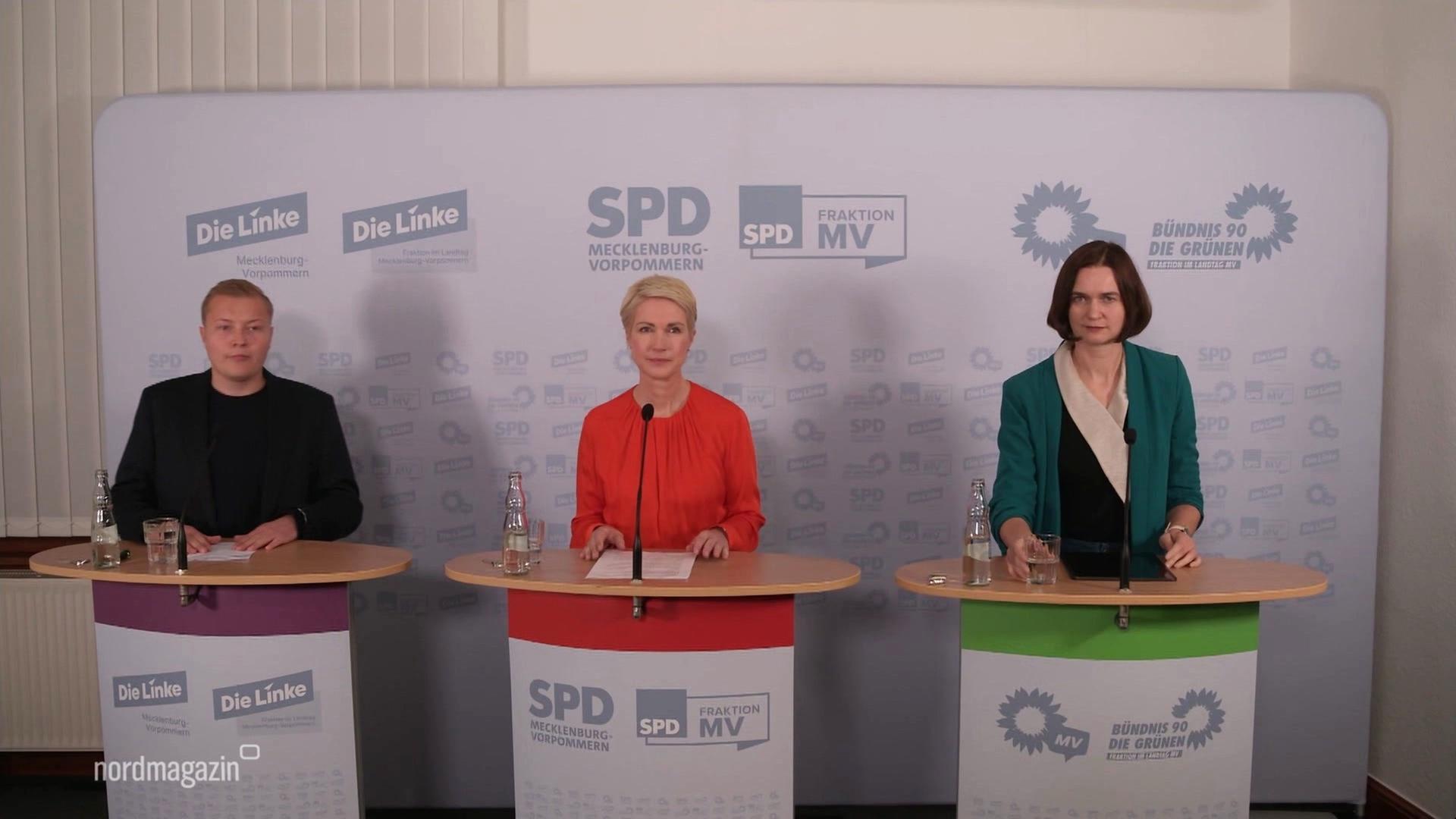 Schwerin: Sparpläne großes Thema bei Koalitionsverhandlungen