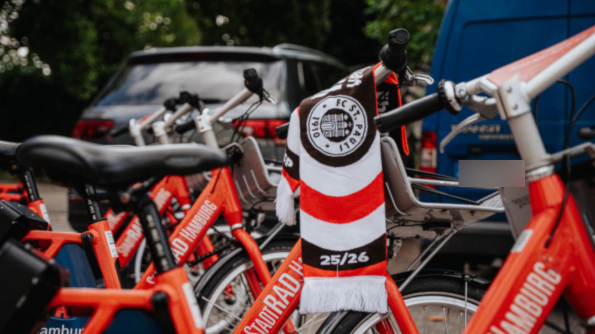 Stadtrad-Fahrten an St. Pauli-Heimspieltagen künftig kostenlos