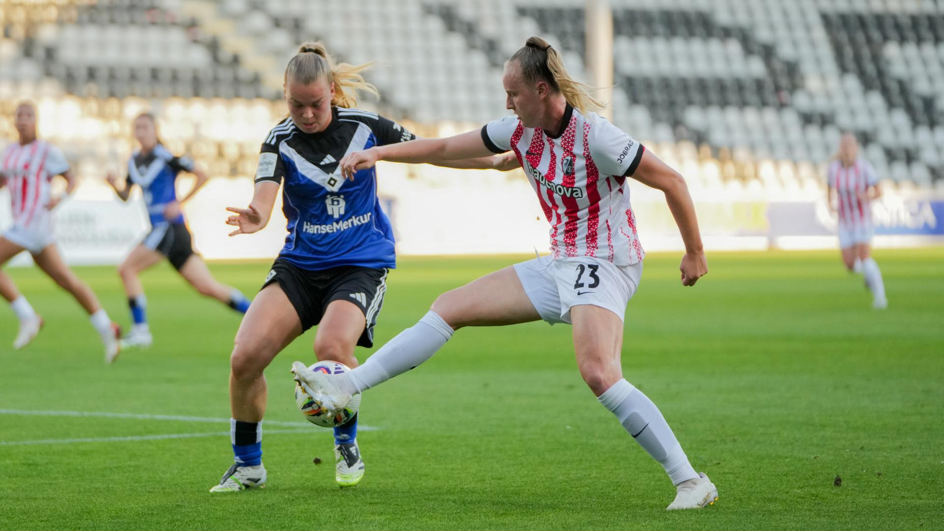 Jetzt live: HSV-Frauen treffen auf Freiburg