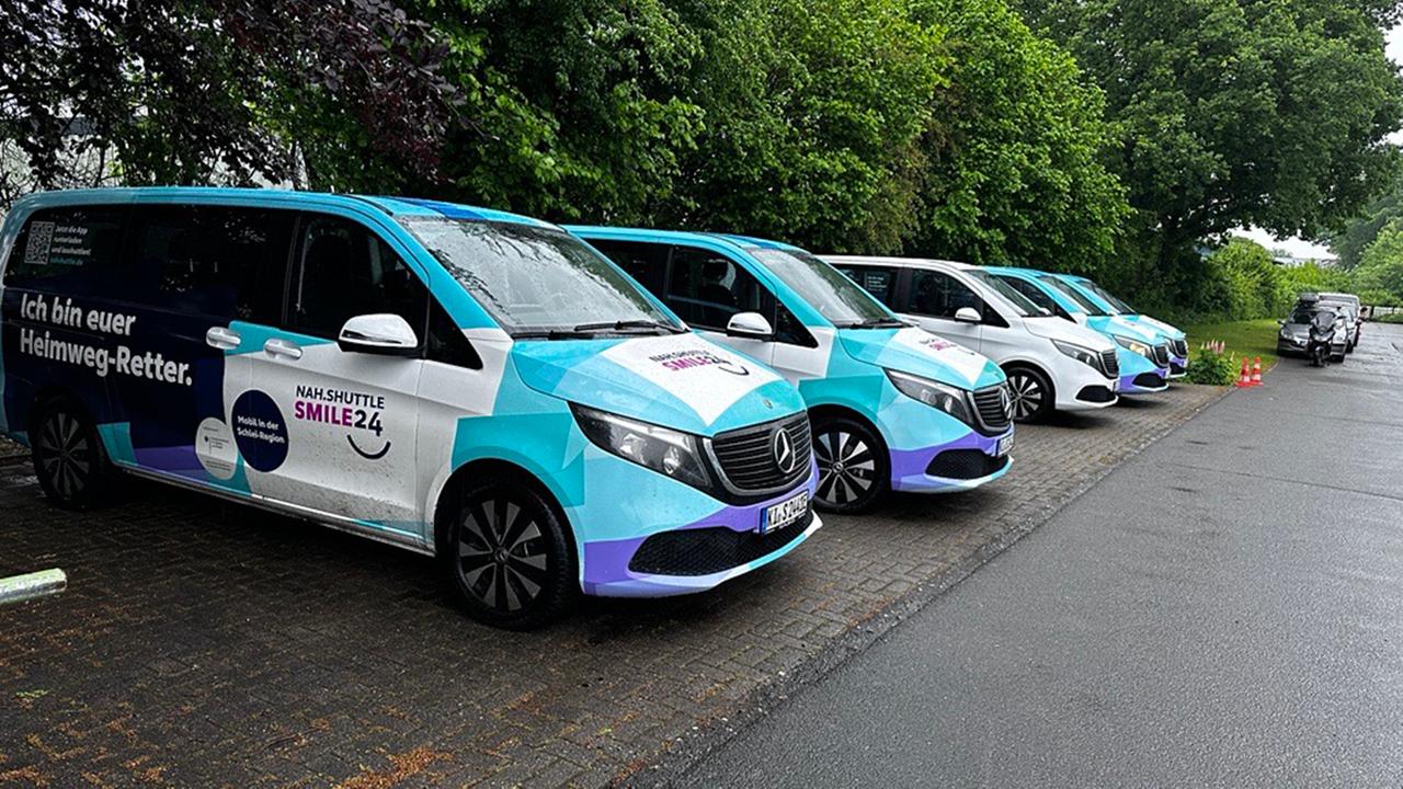 Die Flotte des On-Demand Angebots Smile24