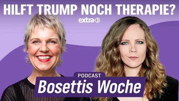 Therapie-Sitzung gegen Trump-Wahnsinn mit Cordula Stratmann - Bosettis Woche #93 (Audio-Podcast)
