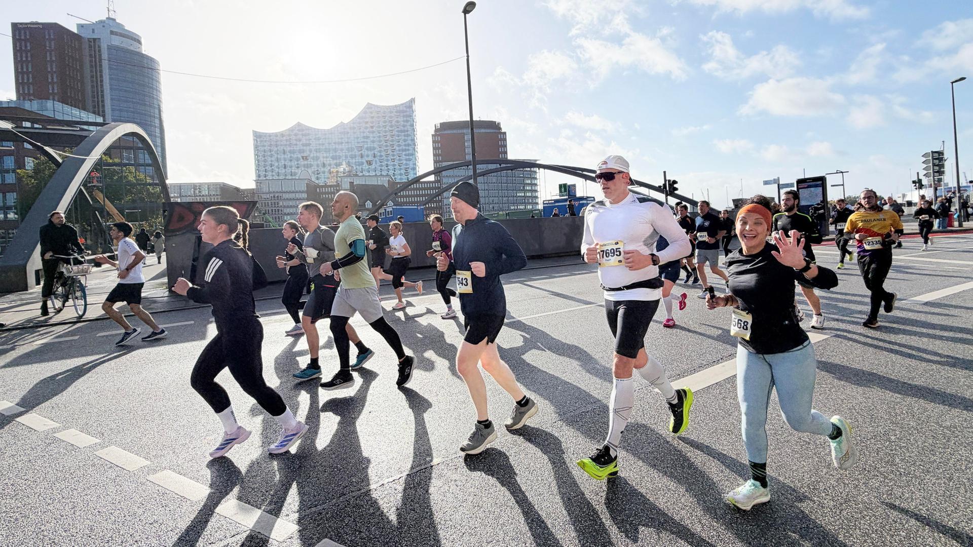 Mehr als 15.000 Teilnehmer beim Hamburg Halbmarathon