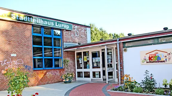Das Stadtteilkulturzentrum Lurup in Hamburg.