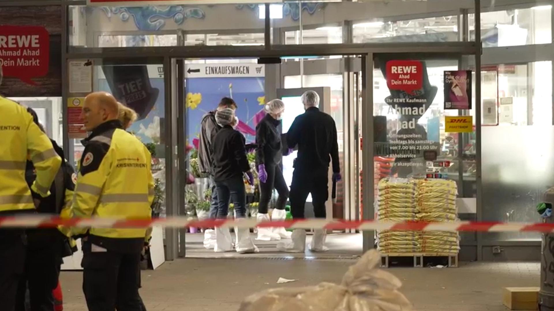 Tödliche Messerattacke im Supermarkt: Haftbefehl gegen mutmaßlichen Täter