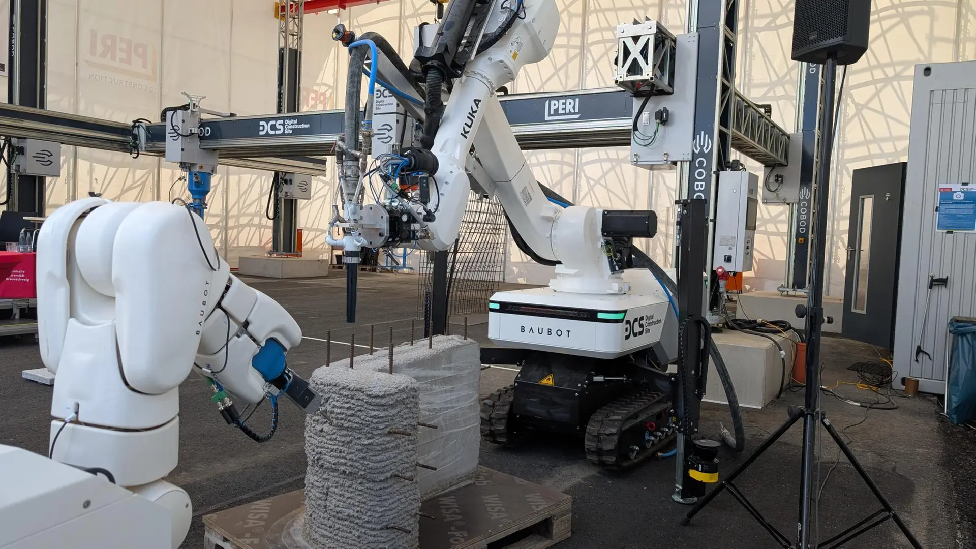 Ein Haus aus dem 3D-Drucker: Uni testet neue Technologien auf einer Forschungs-Baustelle