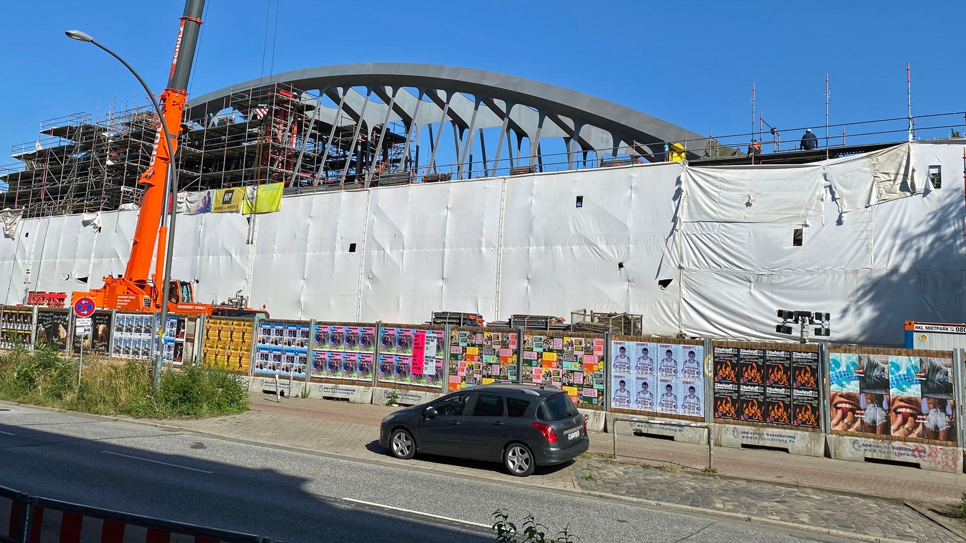 Neue Sternbrücke: Abschnitt der Max-Brauer-Allee ab heute gesperrt
