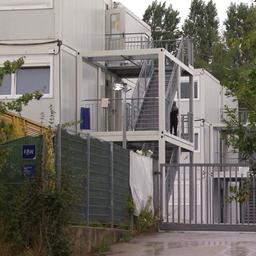 Eine Geflüchtetenunterkunft in Hamburg.