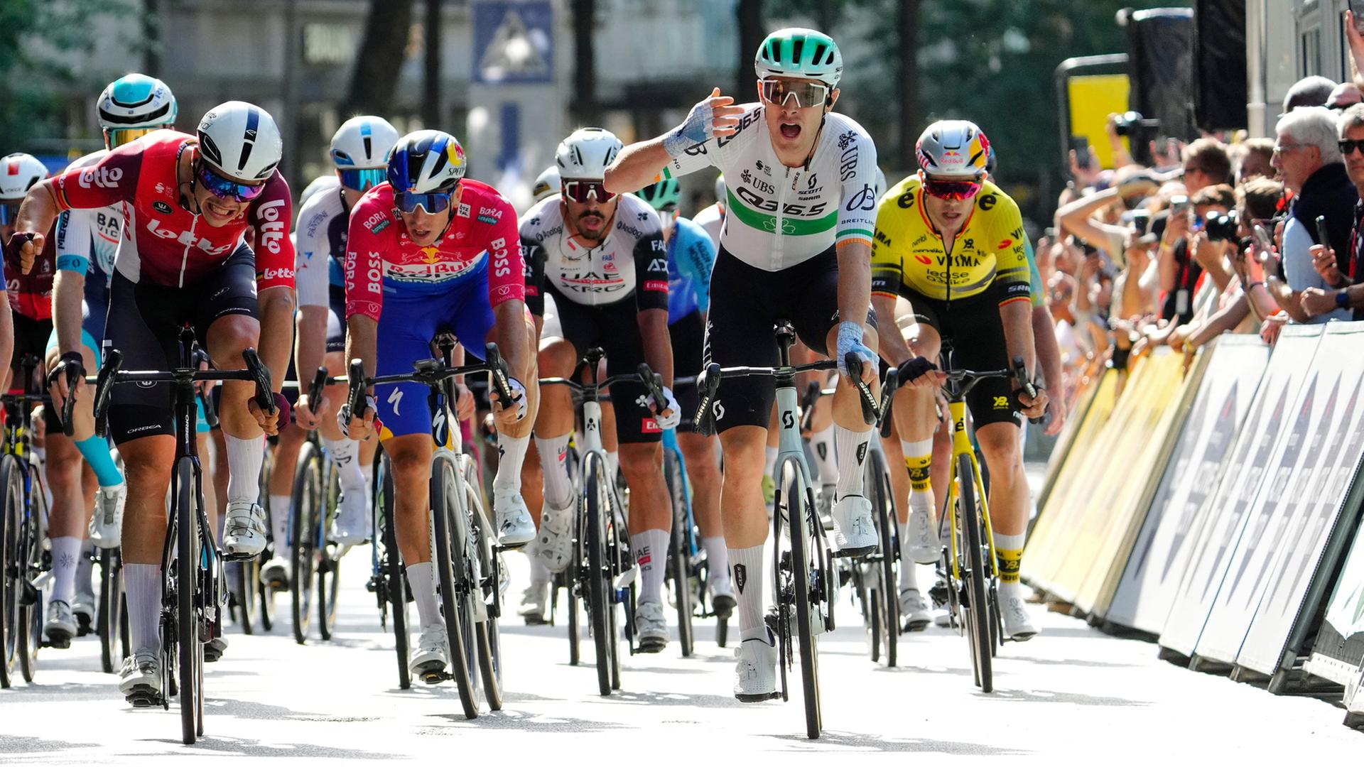 Ausreißer Townsend siegt im Sprint bei den Cyclassics in Hamburg