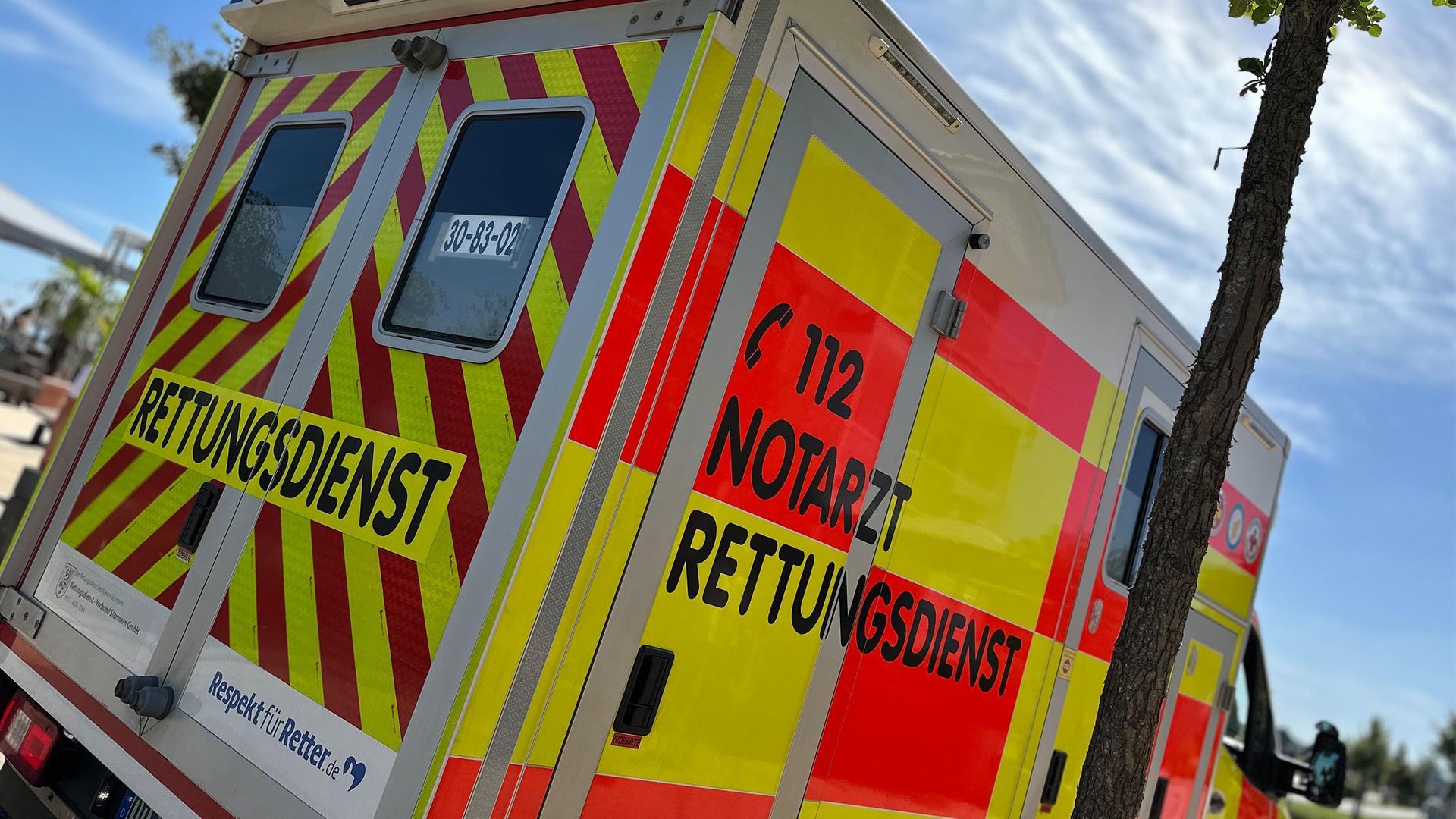 Ein Rettungswagen. | NDR, Hauke Bülow