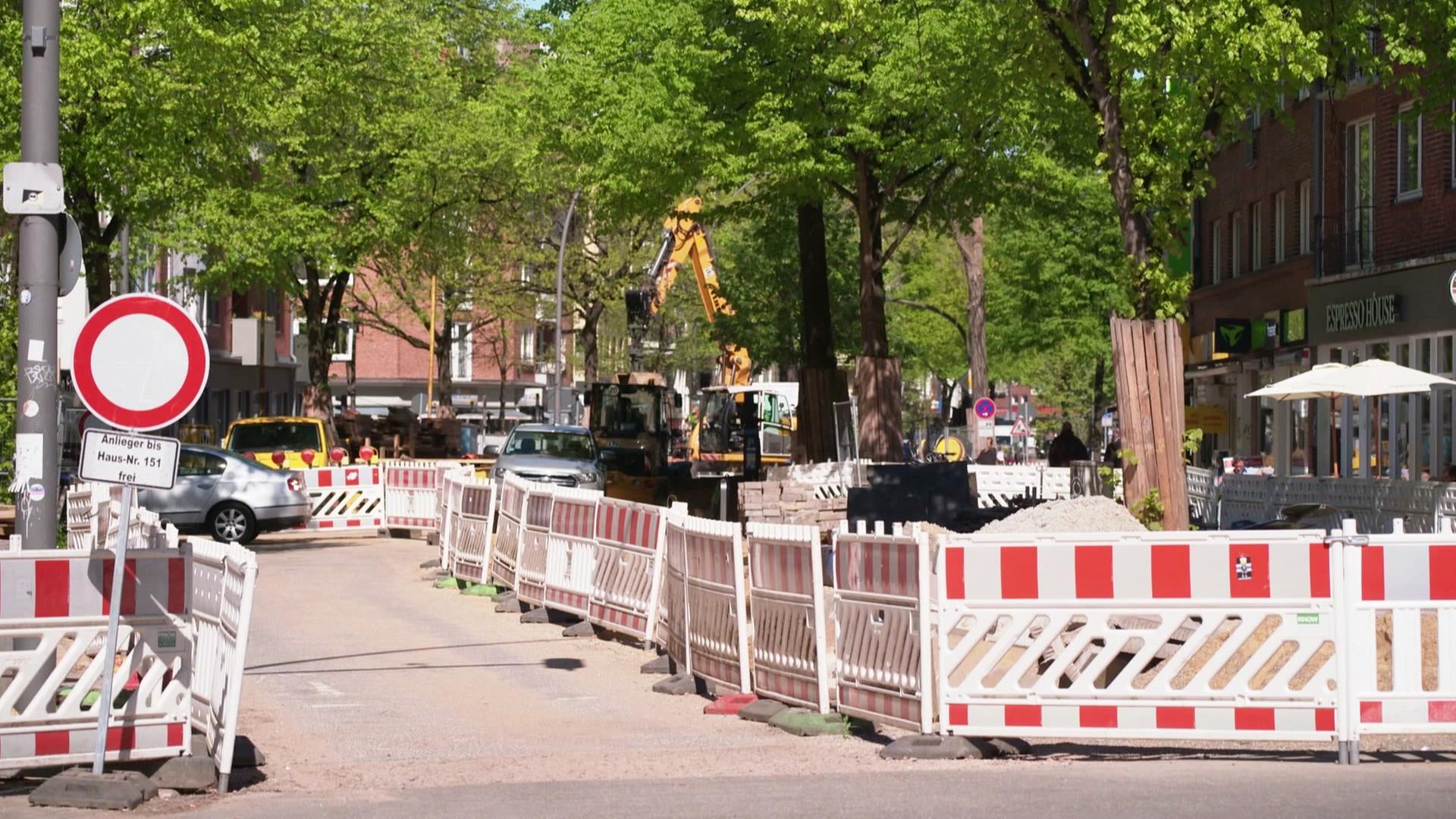 Osterstraße: Bauarbeiten sollen im Herbst beendet sein