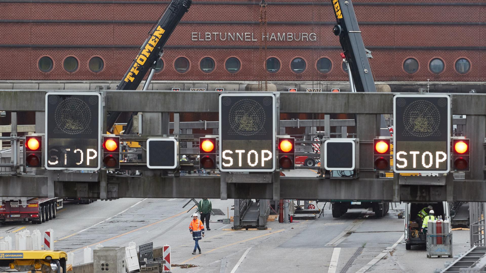A7 und Elbtunnel in Hamburg: Vollsperrung über das Wochenende