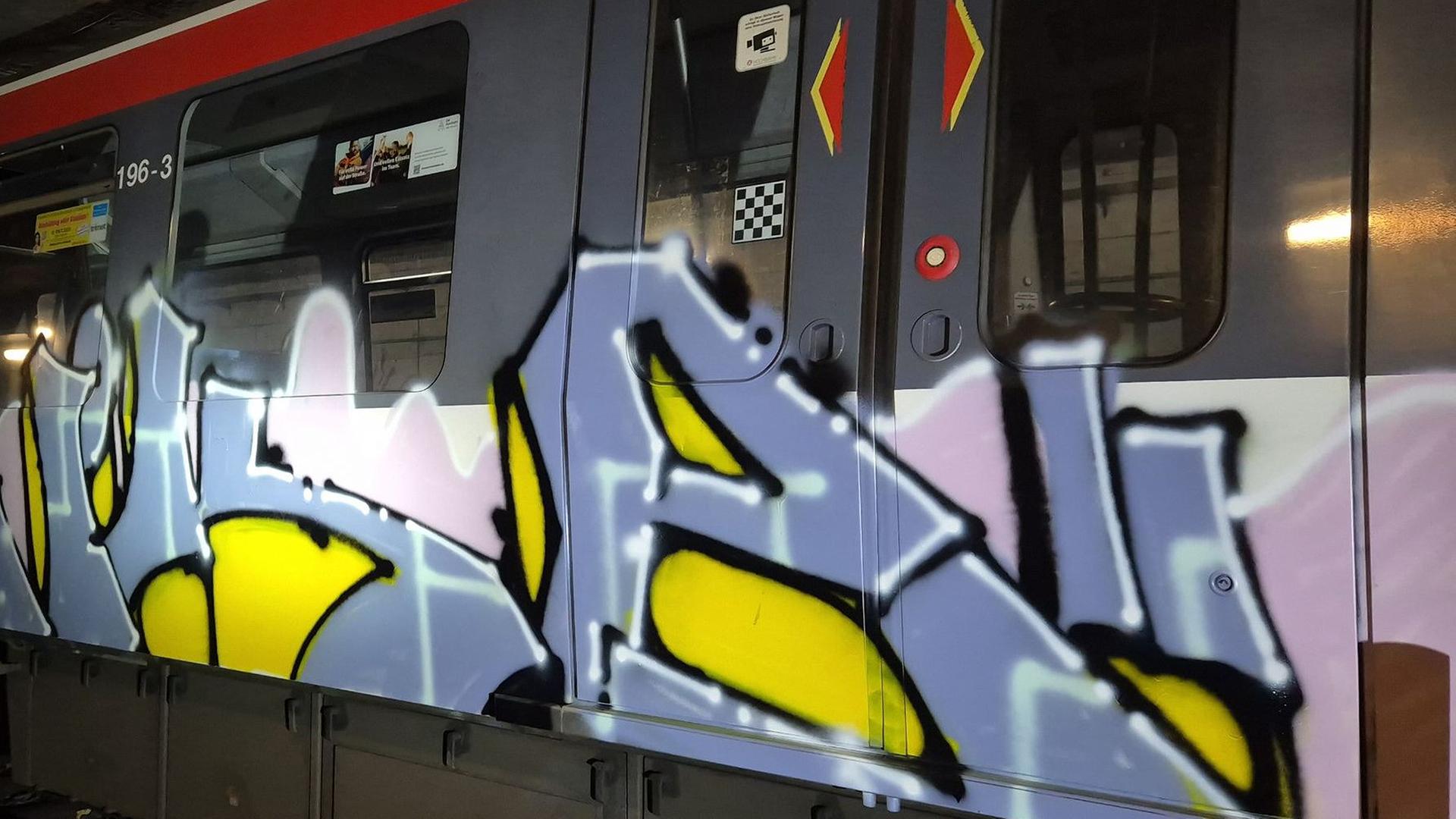 Deutlich mehr Graffitis an Hamburger Bahnhöfen