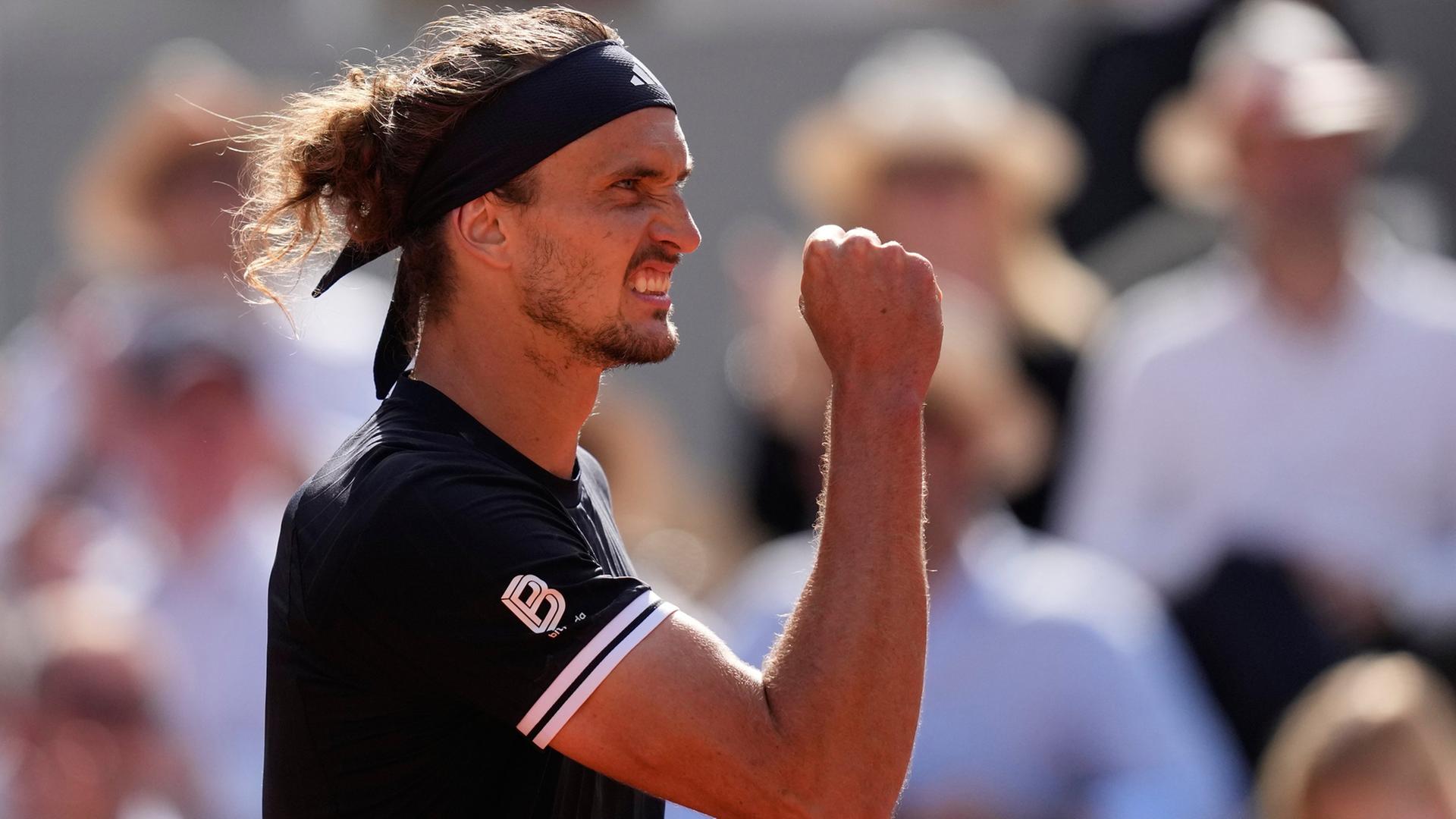 French Open: Alexander Zverev holt seinen ersten Grand-Slam-