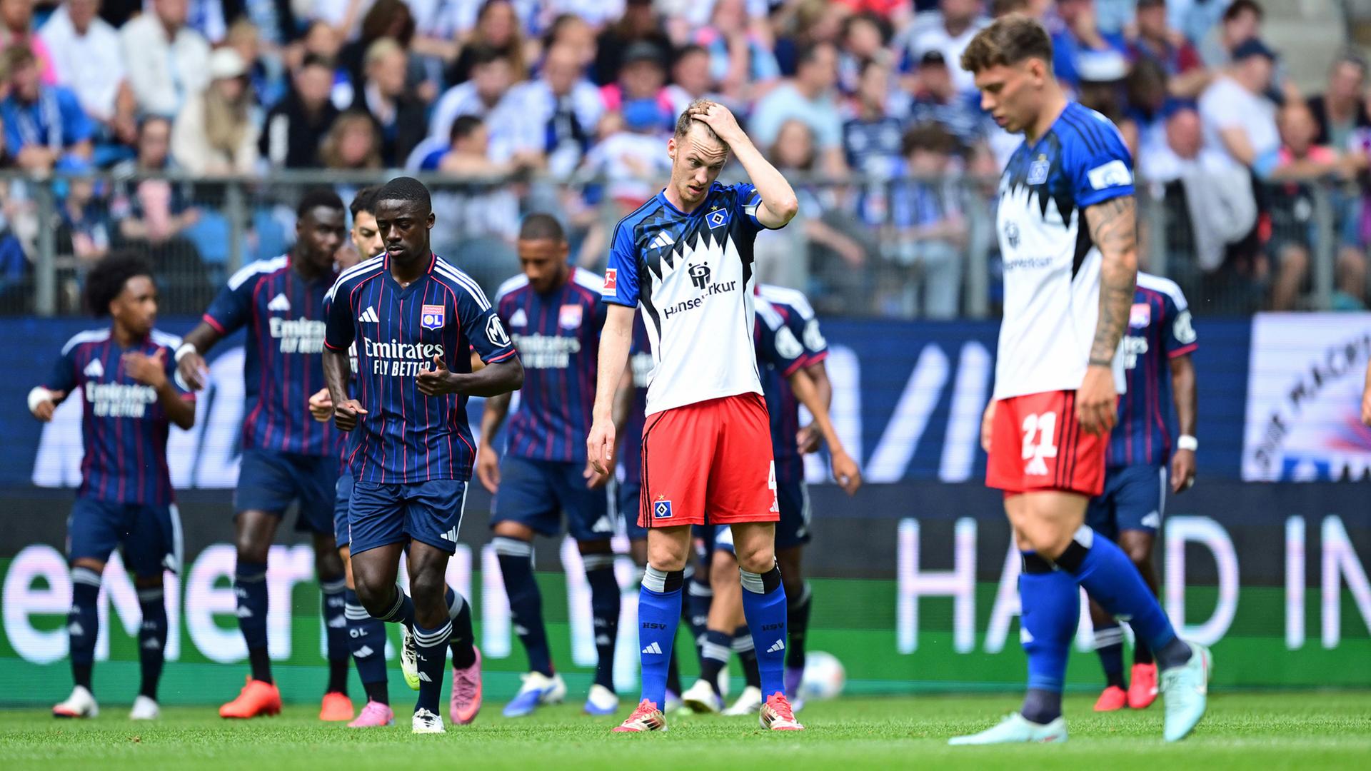 HSV zahlt Lehrgeld – 0:4 im Testspiel gegen Olympique Lyon