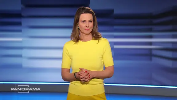 Anja Reschke moderiert Panorama.