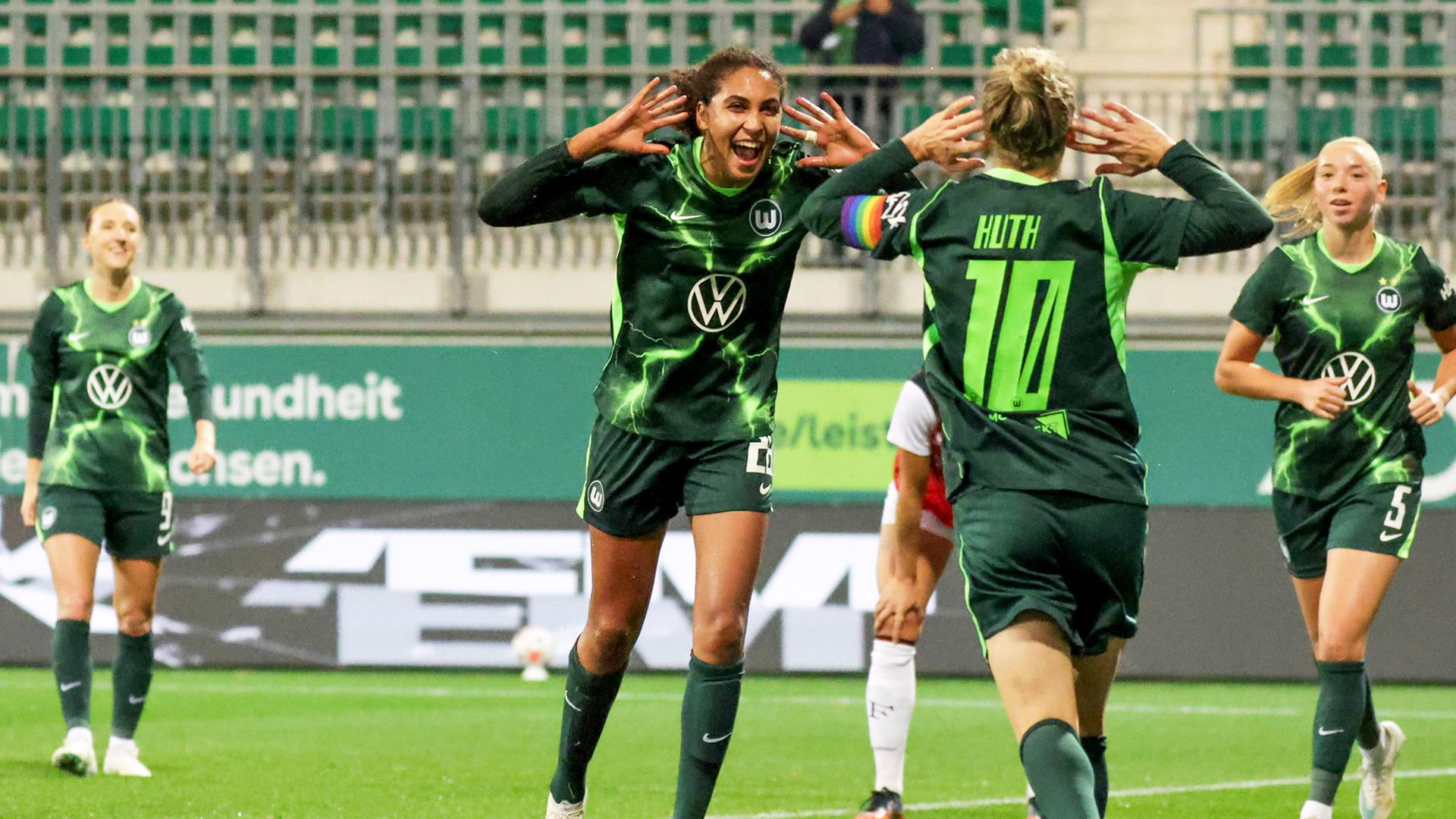 7:0! Wolfsburg-Frauen lassen Feyenoord Rotterdam im Europa Cup keine Chance