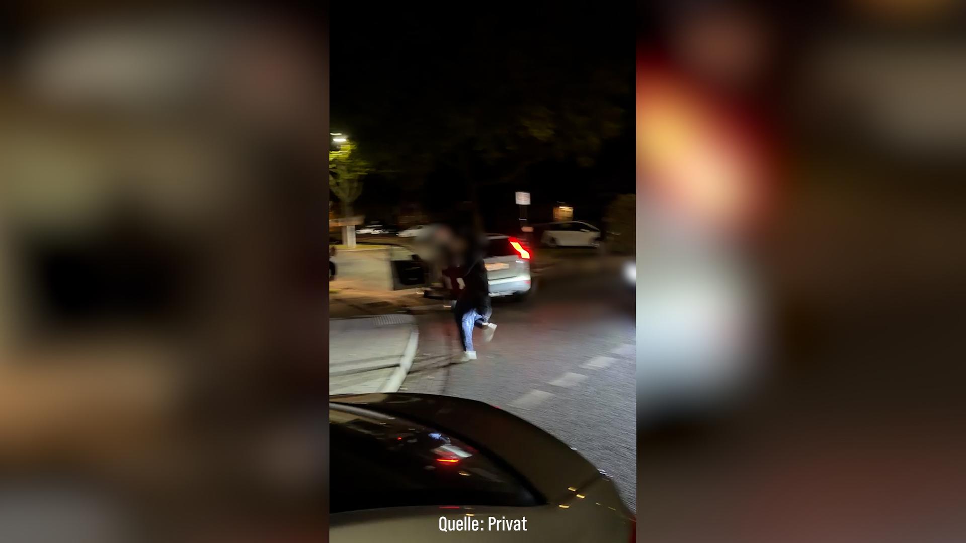 Das Bild zeigt eine eskalierende Situation in Neustadt am Rübenberge. | Privat