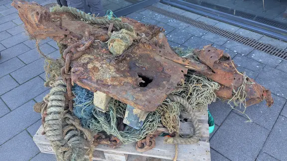 Teile des Wracks von U16 | NDR, Sebastian Duden Teile des Wracks von U16