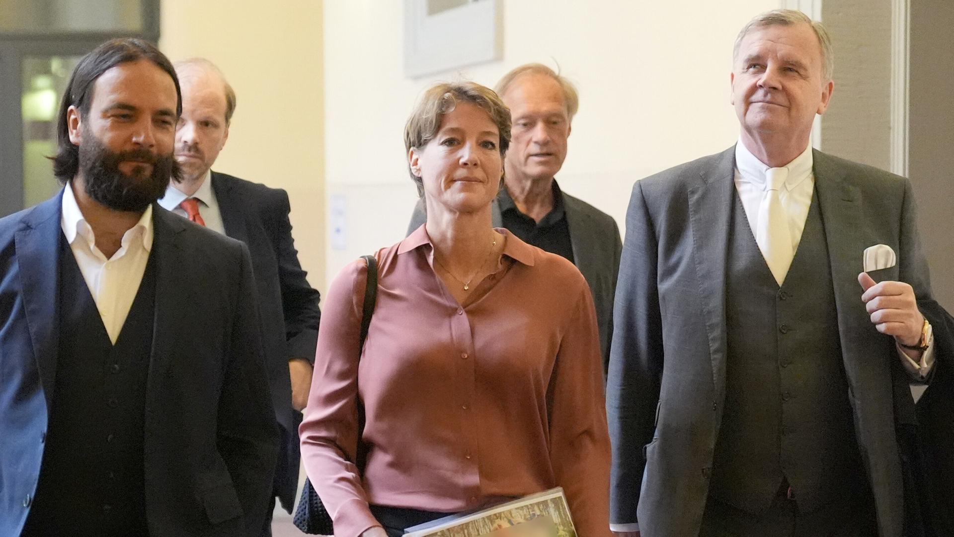 Prozess um Kindesentführung: Christina Block weist Vorwürfe zurück
