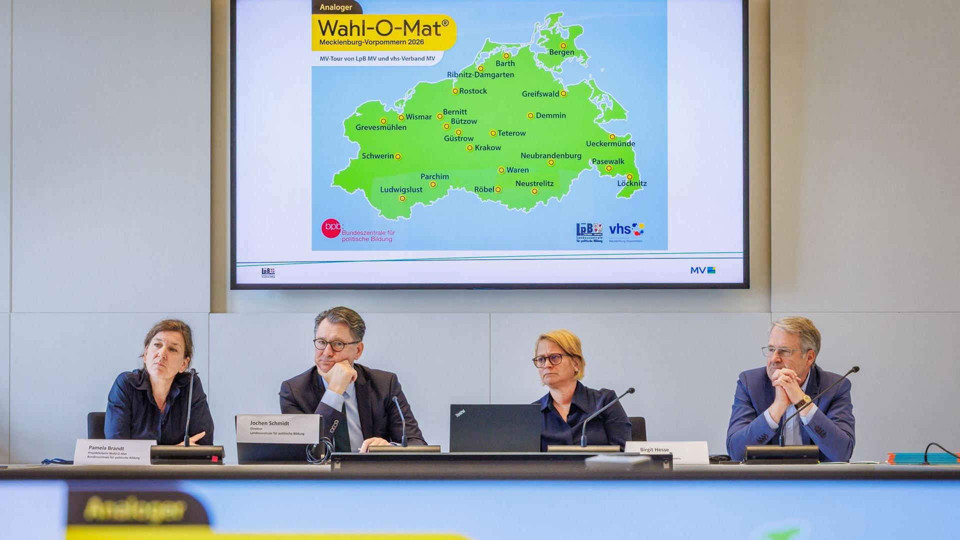 Wahl-O-Mat zur Landtagswahl in Mecklenburg-Vorpommern ist online