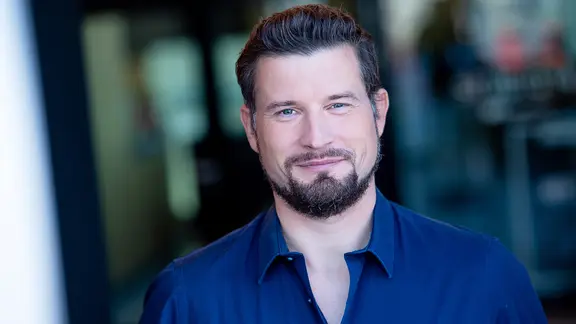 Der RBB-Moderator Christoph Kober