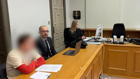 Prozess gegen Klimaaktivisten in Hamburg.