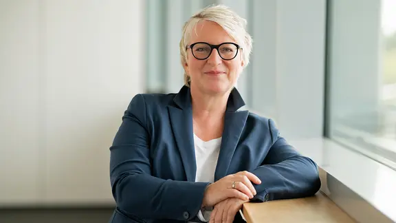 Moderatorin Doreen Jonas