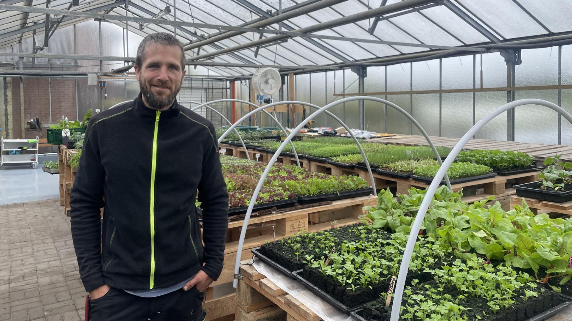 Timo Hoffmann betreibt in Wiefelstede Microfarming | NDR, Nadia Yaqub