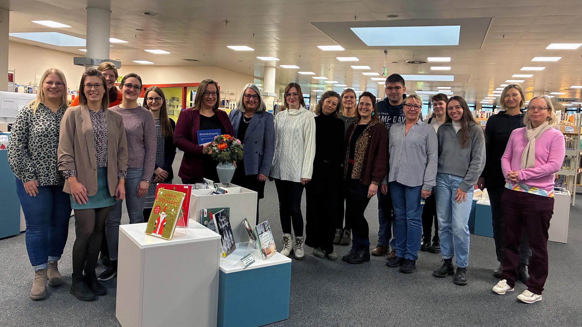 Stadtbibliothek in Flensburg gewinnt Landespreis