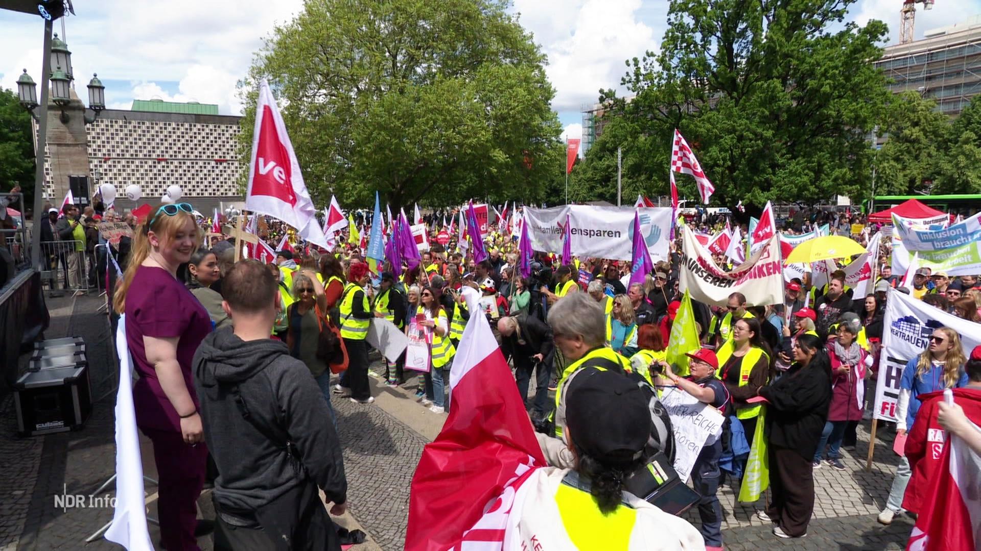 Protest gegen Reformpläne von Gesundheitsministerin Warken